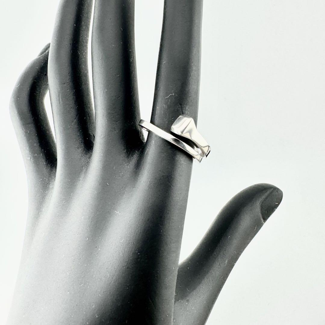 【美品】 GUCCI リング　ネイル　釘　スネーク　15号　123