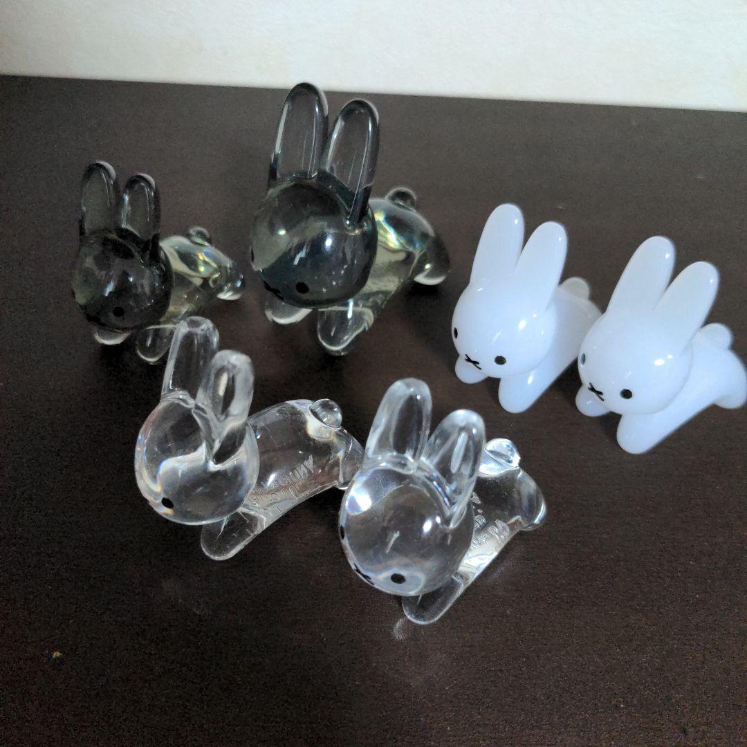 6点セット！ Bruna Animalアクリルフィギア うさぎ 3種セット まとめ売り ブルーナ アニマル うさぎ アクリル フィギュア 3点