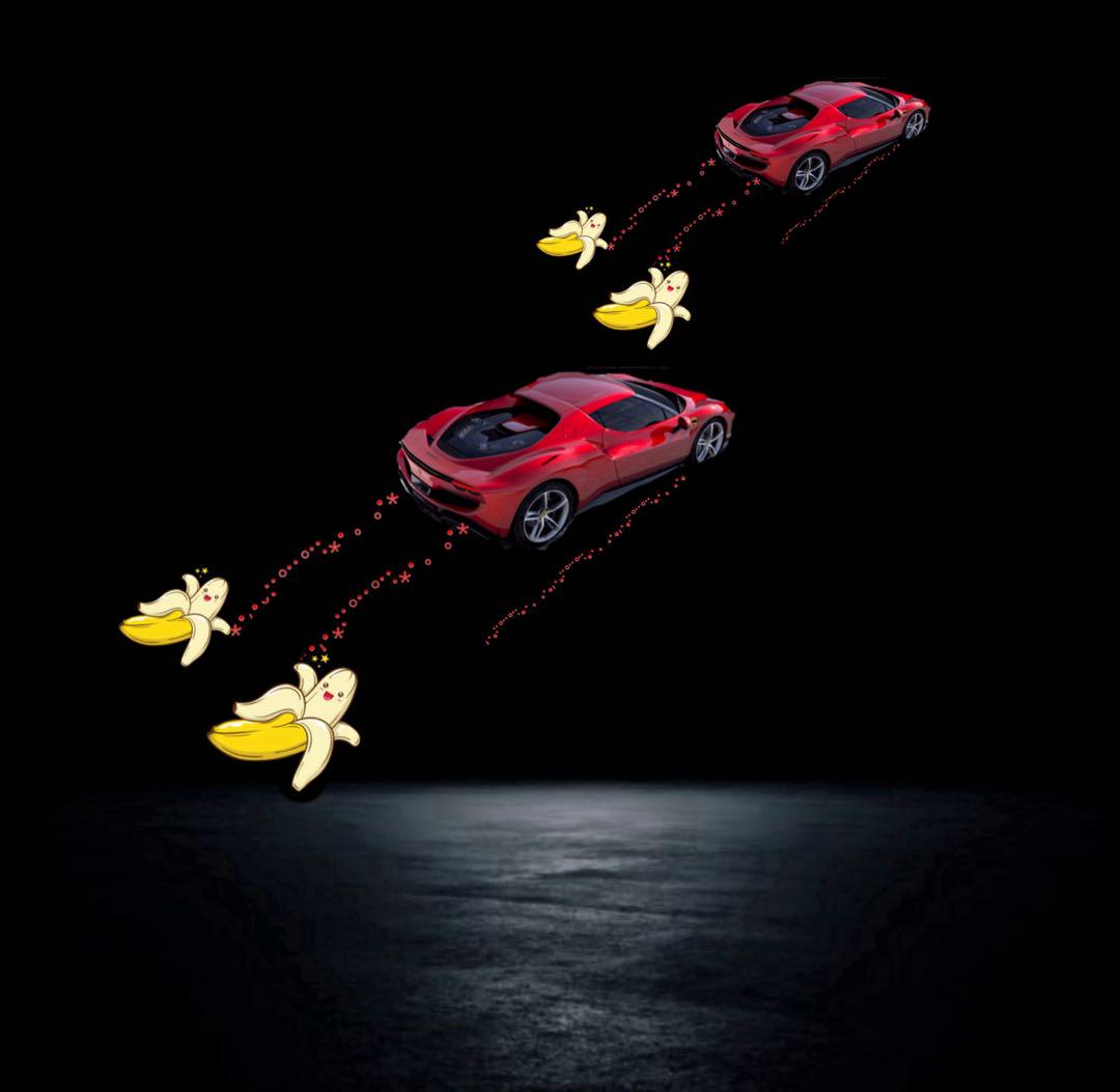 (@_@)やばい！！真っ赤なフェラーリが！空を飛んだ！(~_~;)そんなバナナ！ _@)やばい！！真っ赤なフェラーリが！空を飛んだ！(~_~;)そんな