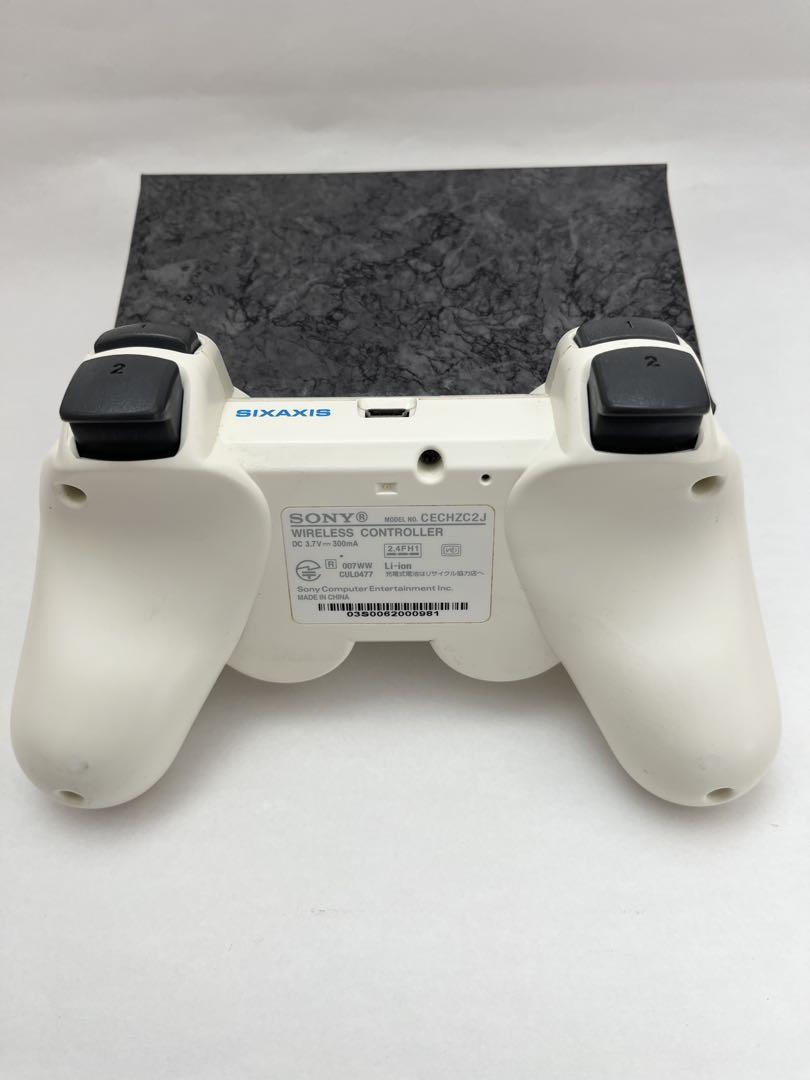 SONY - ps3&amp;コントローラー ジャンク ジャンク】SONY PS3 コントローラー ホワイト - メルカリ