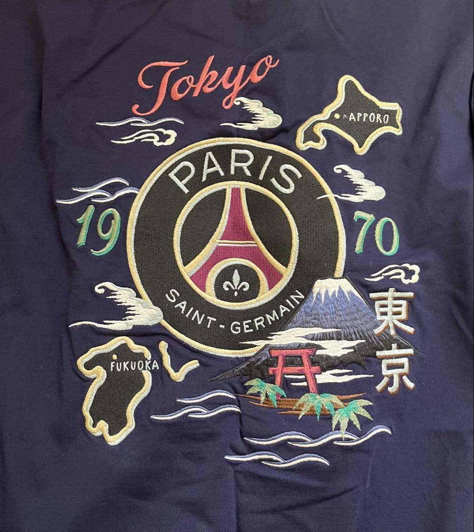 Paris Saint-Germain TOKYO刺繍 ロングスリーブ Tシャツ