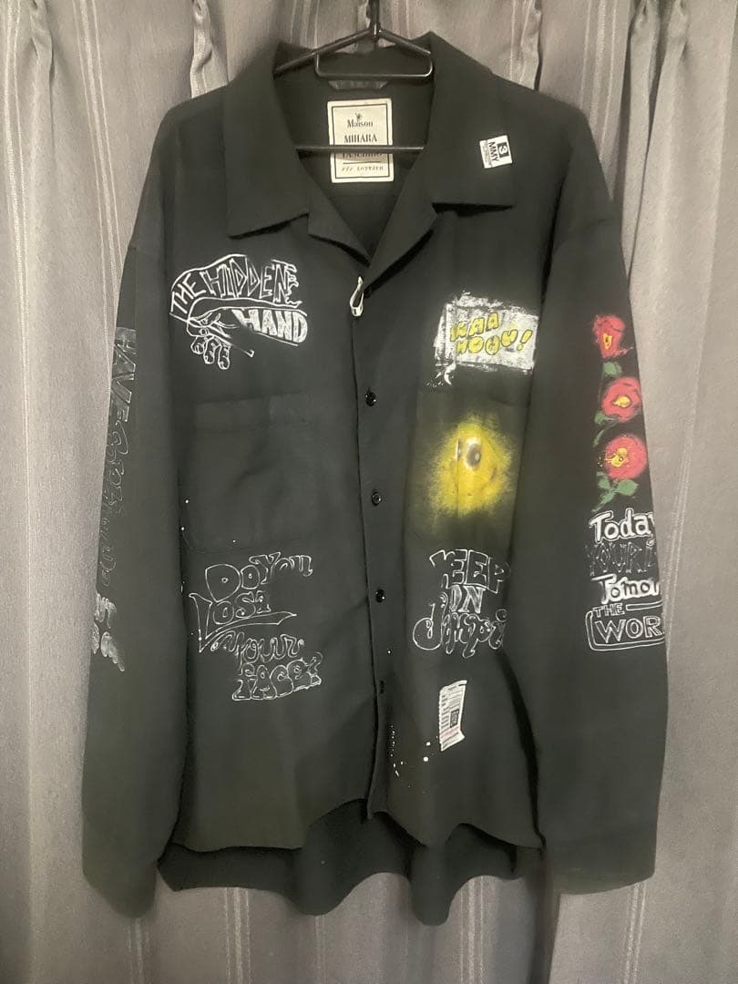 MaisonMIHARAYASUHIRO Distressed ShirtXL LL MAISON MIHARA YASUHIRO