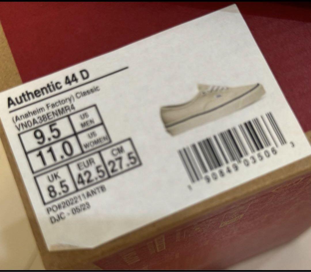 靴 Vans Authentic 44 Dx Anaheim Factory