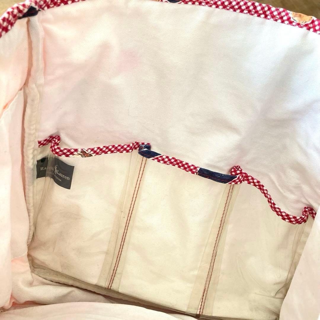 【ヴィンテージ放出】POLO Ralph Laurenポロベアー トートバック