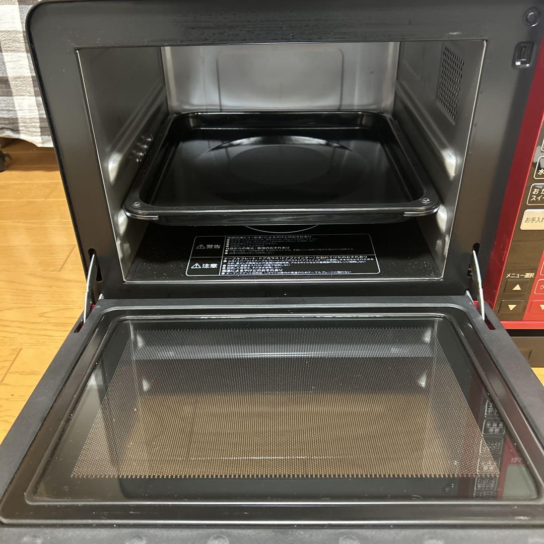 日立 オーブンレンジ MRO-JT230 レッド⭐︎ ヘルシーシェフ