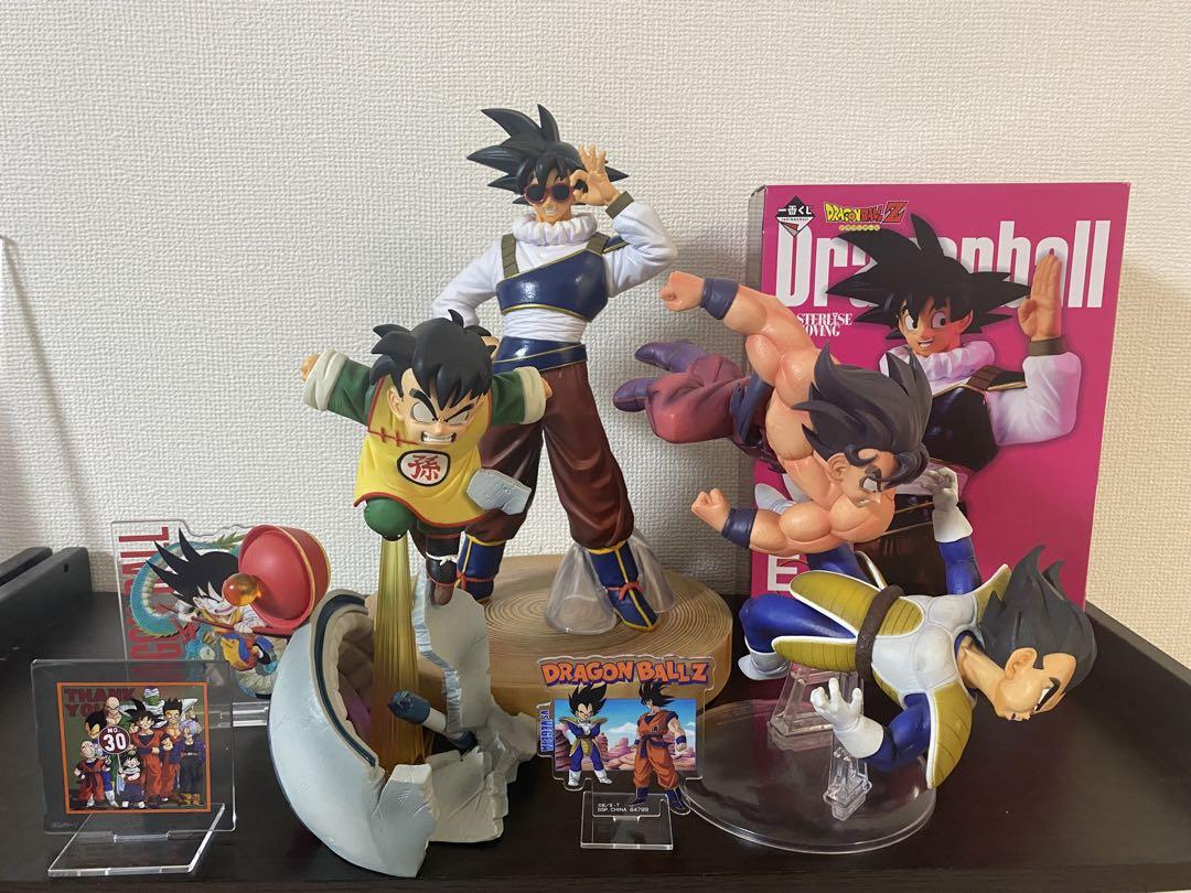 ドラゴンボール 一番くじ　フィギュアまとめ売り　孫悟飯　孫悟空　ベジータなど