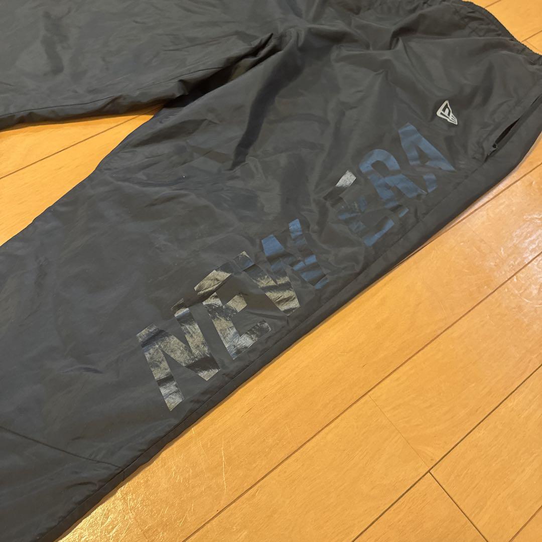 NEW ERA ニューエラ レインウェア　ジャケット パンツセット　ブラック