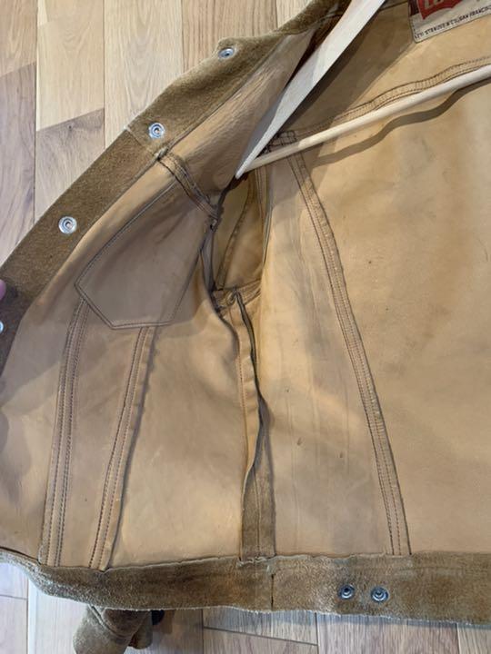 60's スウェードJKT 34 リーバイス eThEf-m17514023399 Levi's BIG-E 3rd型 最新作好評