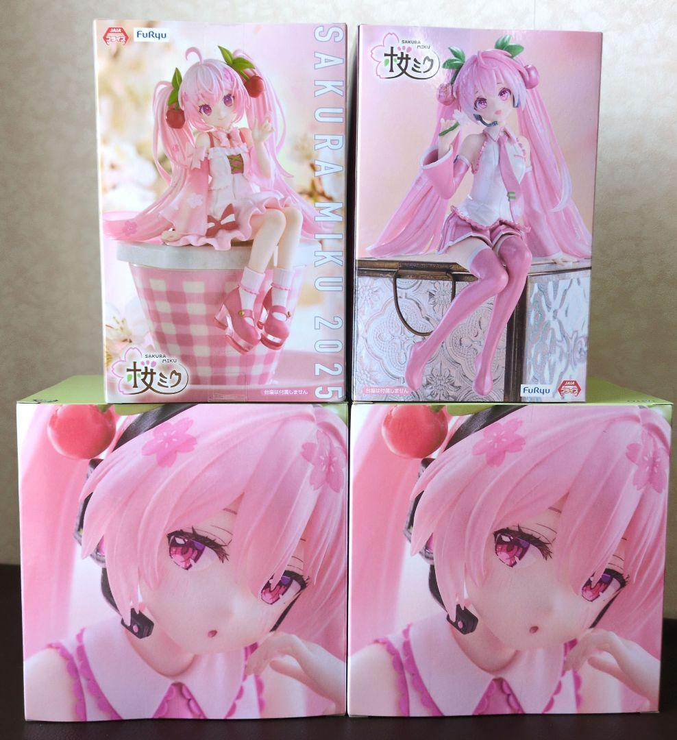 桜ミク フィギュア セット