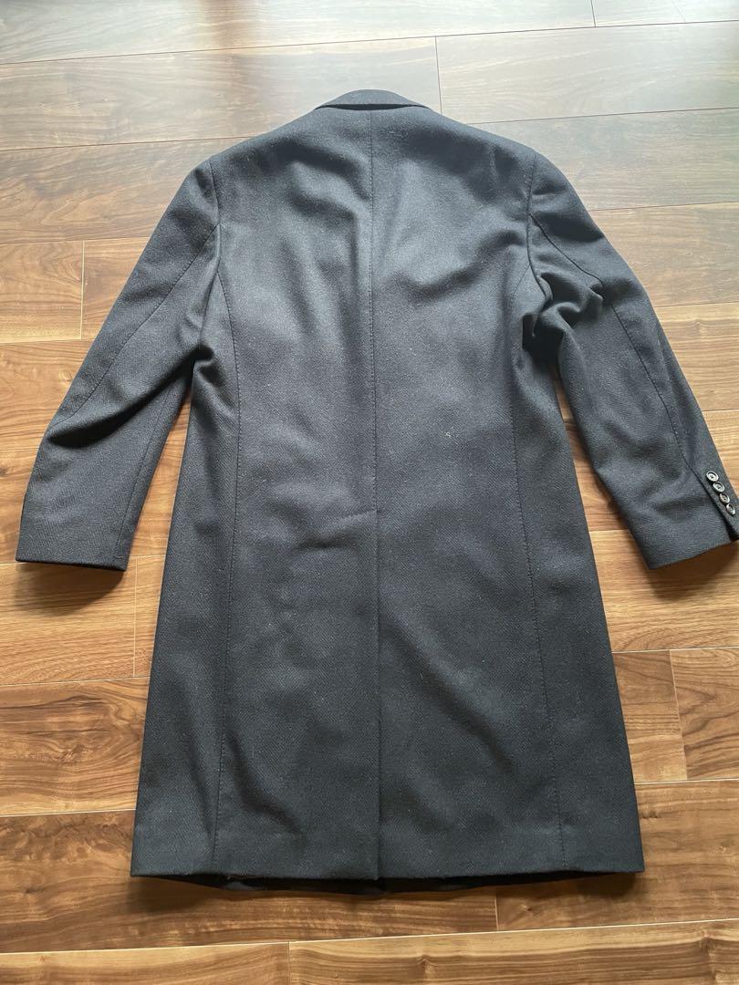 【美品】LARDINI（ラルディーニ ）チェスターコート　濃紺