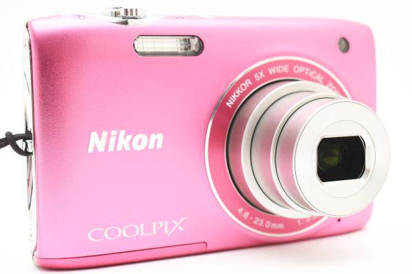ニコン Nikon Coolpix S3100 Pink #E110
