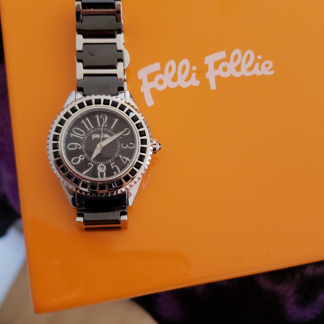 最終値下げ Folli Follie 腕時計 替えベゼル付き - メルカリ