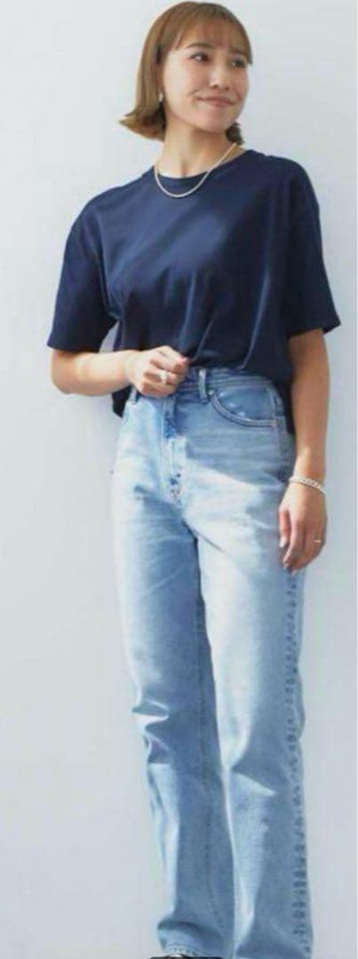 美品/【YANUK/ルイーズ/LOUISE】ストレート 22インチ