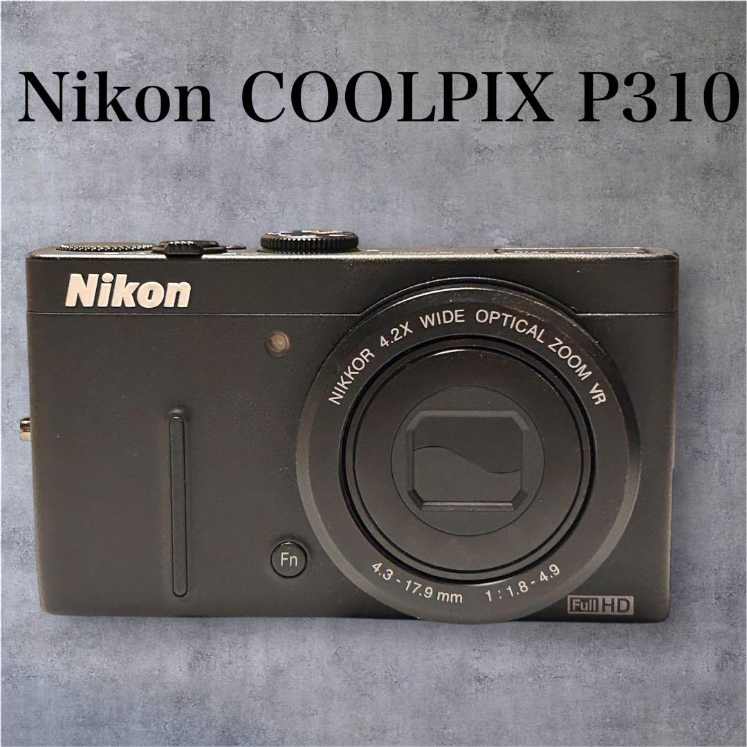 ニコンコンパクトデジタルカメラ Nikon COOLPIX P310ブラック
