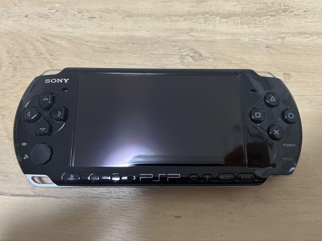 SONY PSP-3000 ピアノブラック ソフト4点