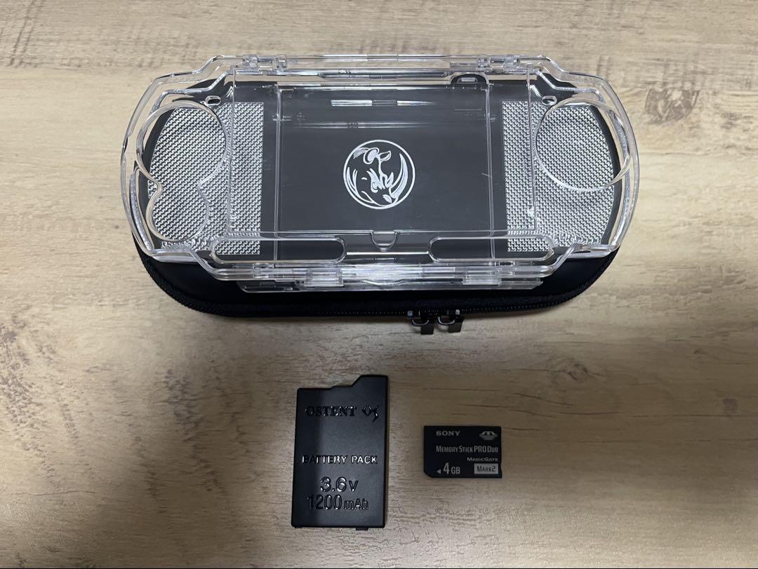 SONY PSP-3000 ピアノブラック ソフト4点