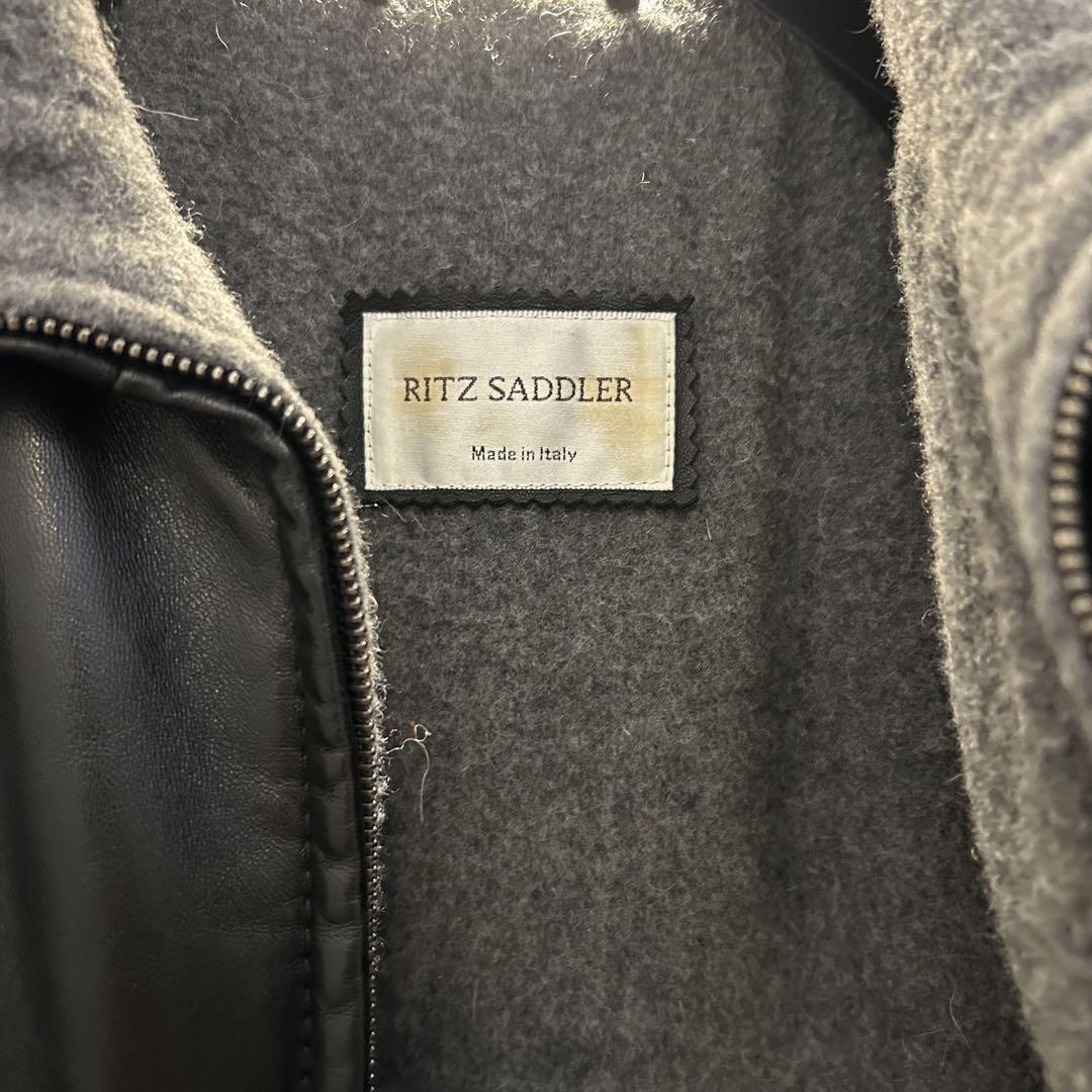 【本革】RITZ SADDLER レザー ジャケットMade in Italy