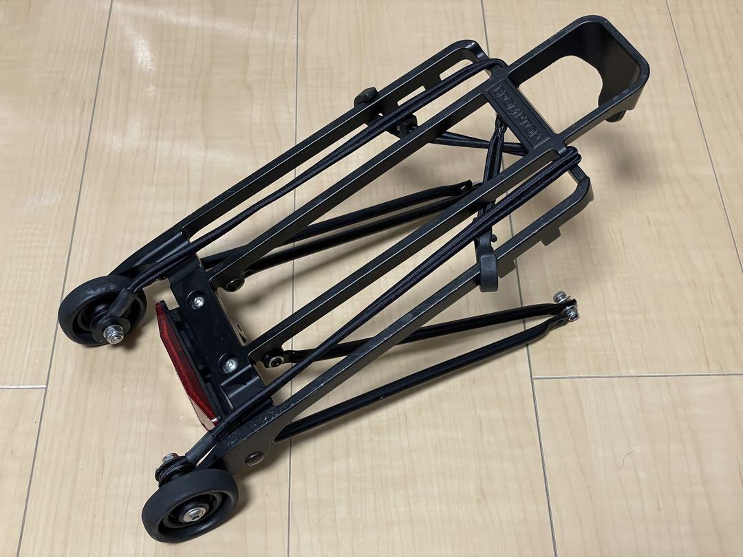 Brompton ブロンプトン 純正ラック キャリア ブラック フェンダー付き