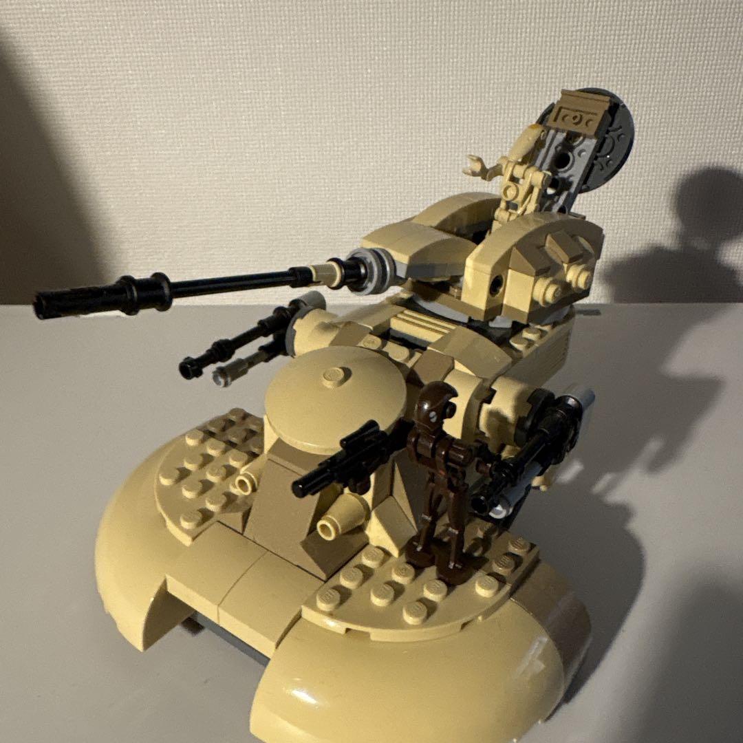レゴスターウォーズ　廃盤レア　ドロイド軍　戦車 AAT ミニフィグ2体つき