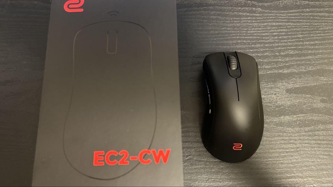 EC2-CW ワイヤレスマウス ブラック 本体