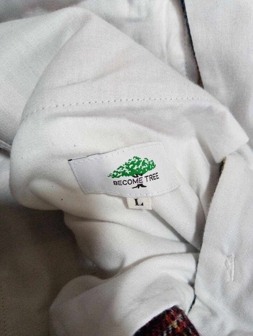 BECOME TREEチェックパンツ