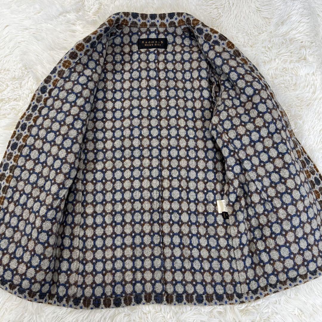 美品✨ RadmesS MEN'S BIGI ウールジャケット　Mサイズ