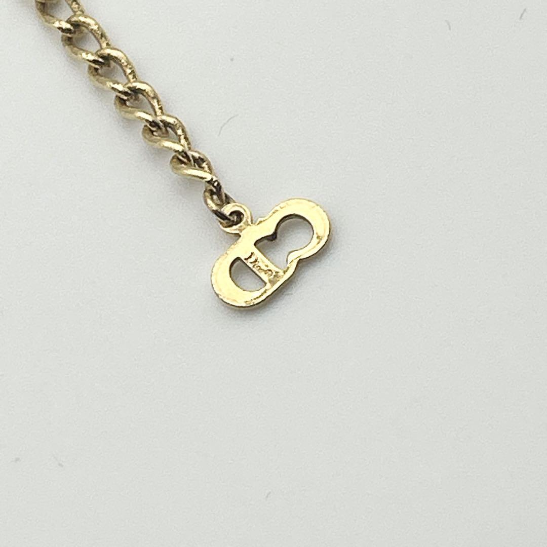 2397 極美品✨　Dior　ネックレス　CD ロゴ　希少　刻印
