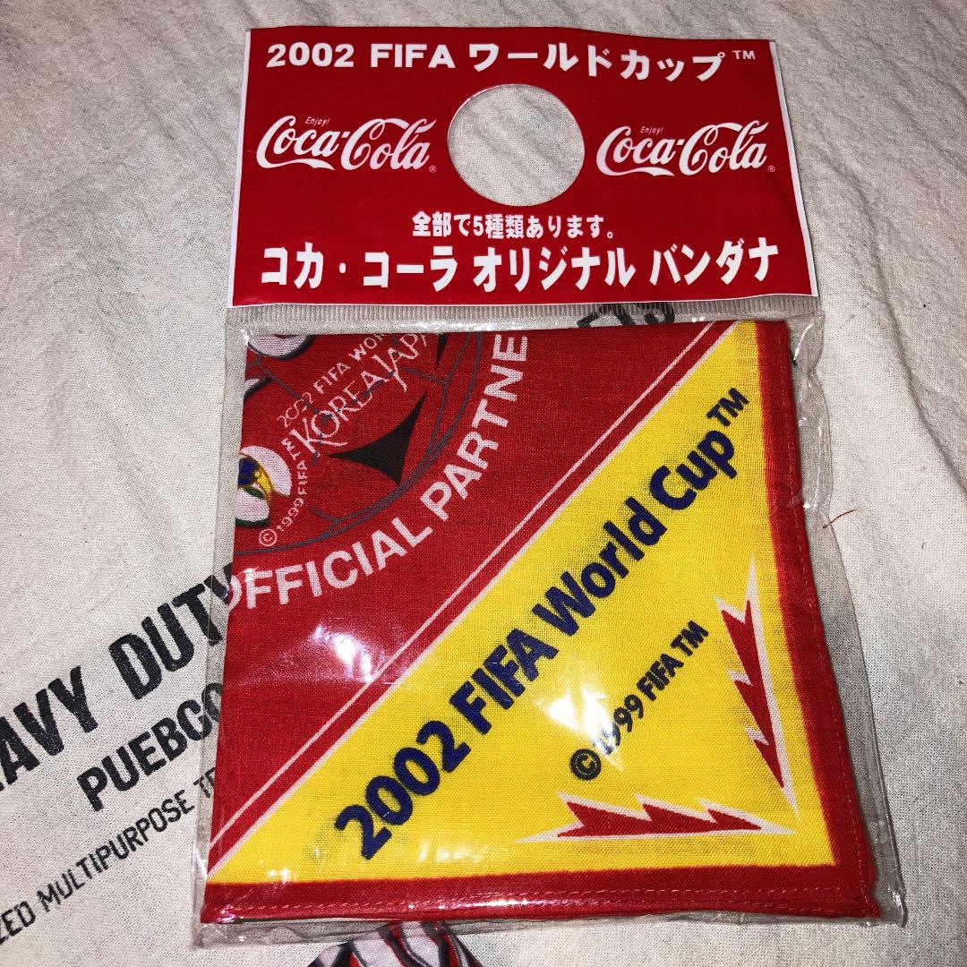 バンダナ　コカコーラ　2002 ワールドカップ　A