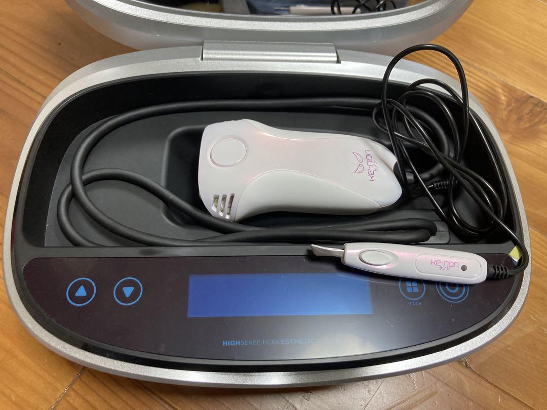 ケノン　ver 7.2 眉毛脱毛器付き　カートリッジ3個