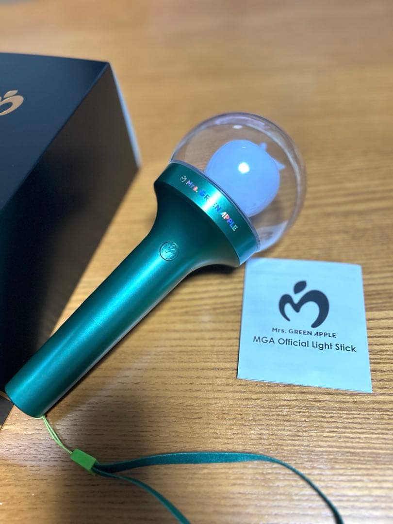 Mr.GREEN APPLE オフィシャルライトスティック目立った傷や汚れなし