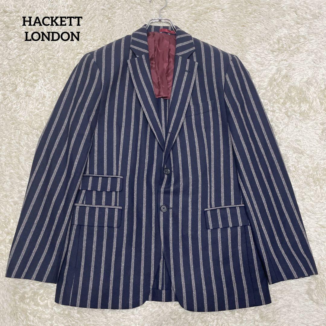 【HACKETT LONDON】ストライプ　ウールジャケット　20230167M