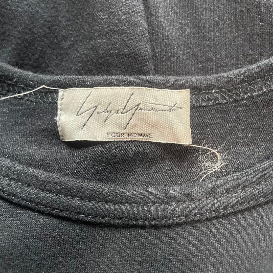 ヨウジヤマモト　プールオム　20AW Tシャツ　黒　size 3