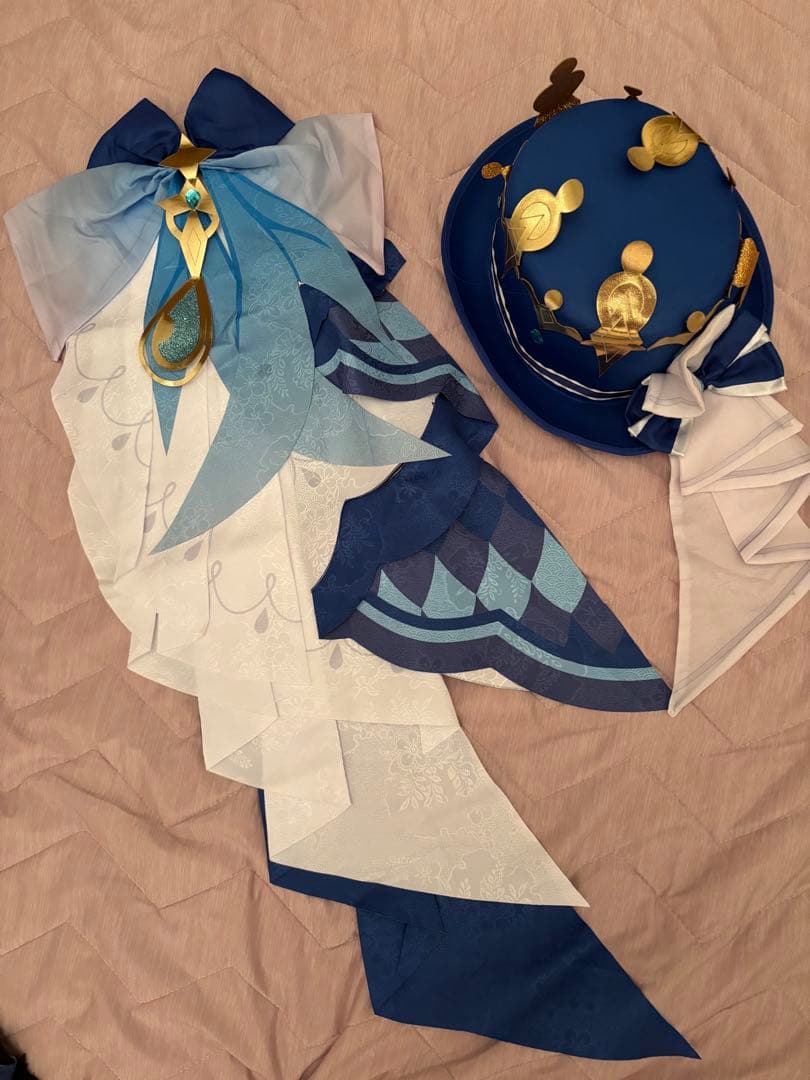 原神 フリーナ コスプレ ウィッグ 衣装 まとめ売り
