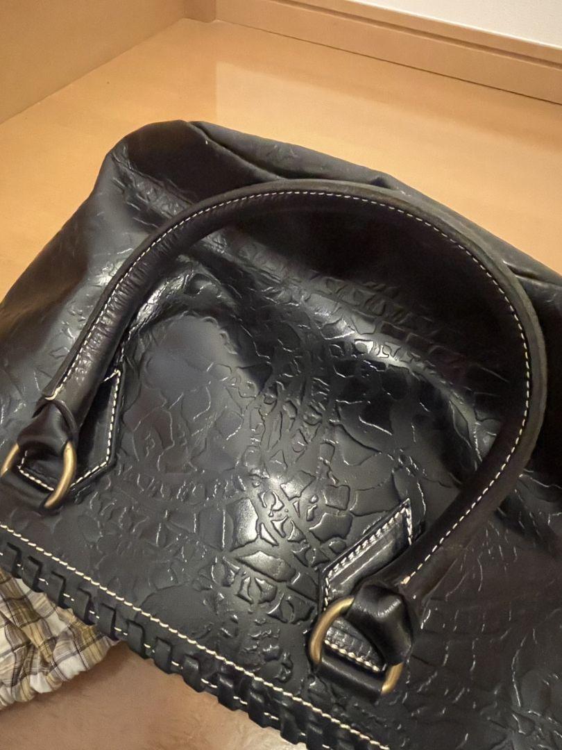 Westwoodトーパテントレザー チェック内装