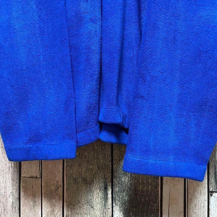 《90年代当時物》TOMMY HILFIGER 青☆フリース XL h174 《90年代当時物》TOMMY HILFIGER 青☆フリース XL h174