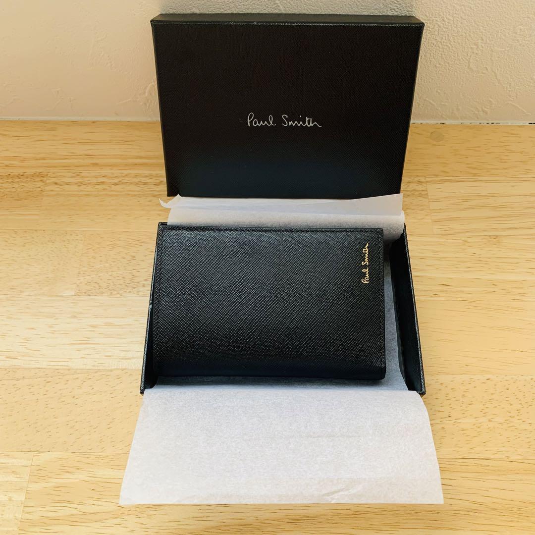 ◆【即日発送　匿名配送　新品】PAUL SMITH ポールスミス　カードケース◆