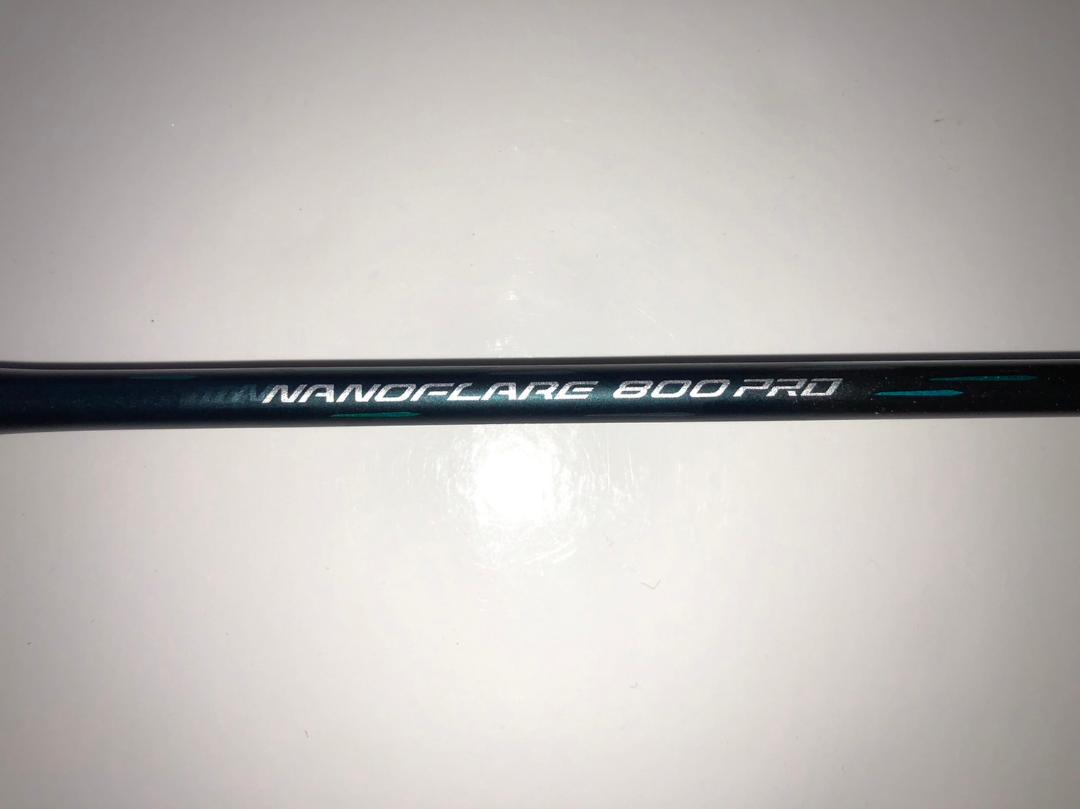 ヨネックス バドミントンラケット ナノフレア 800 プロ グリーン 4U5