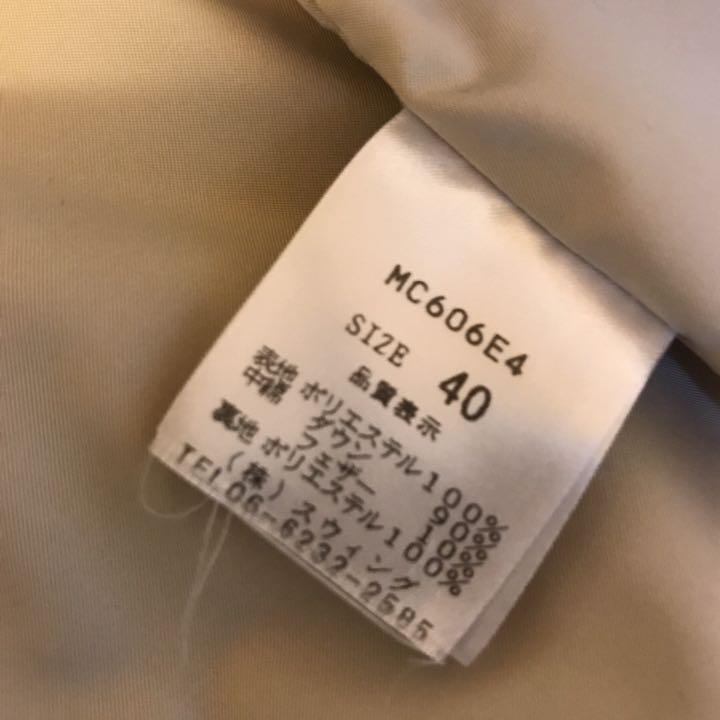 最新品国産 超美品 マーレンダム2ウェイダウンコート40 XRdSr-m17542422009 特価超歓迎