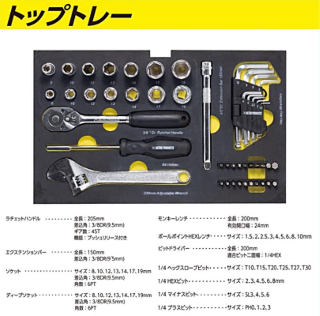 アクセサリ ◆アストロプロダクツ◆限定コンパクトツール56点工具セット MEyDa-m17543039281 ・トップ