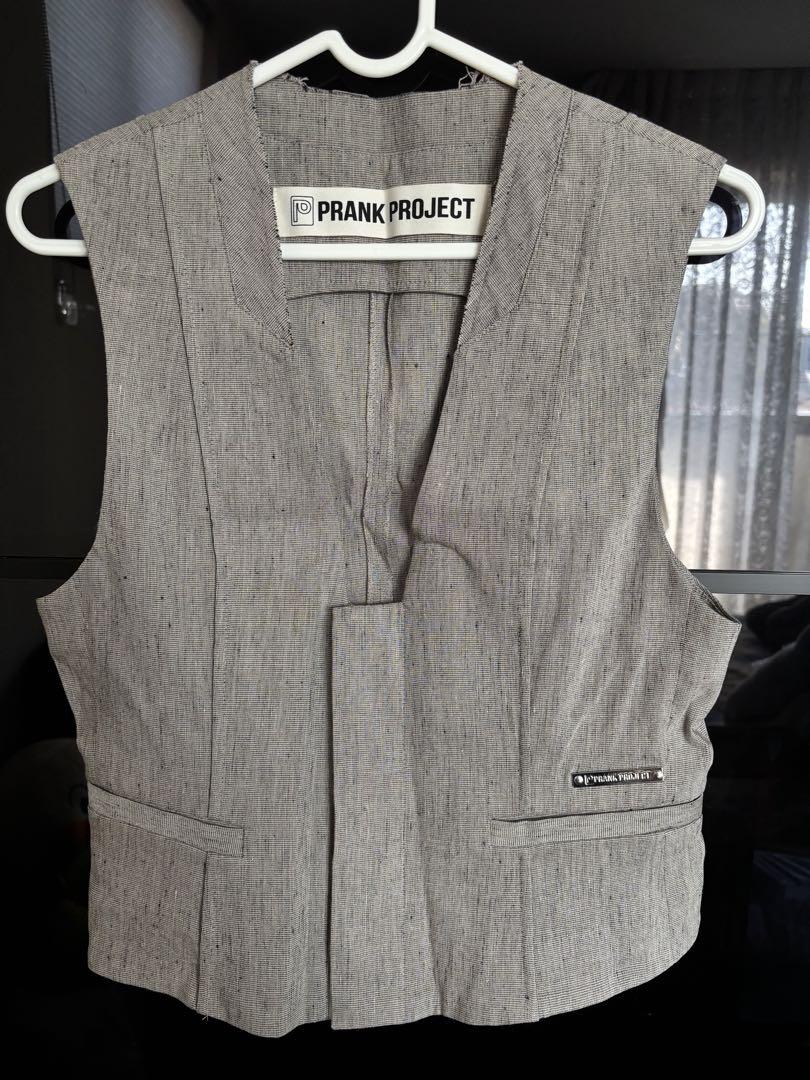 【ファッション通販】 / コンパクトタキシートジレ Compact Gilet Tuxedo トップス