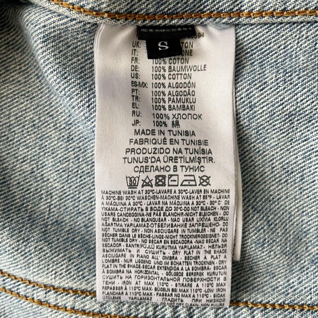 希少】DIESEL ディーゼル デニムジャケット クラッシュリペア
