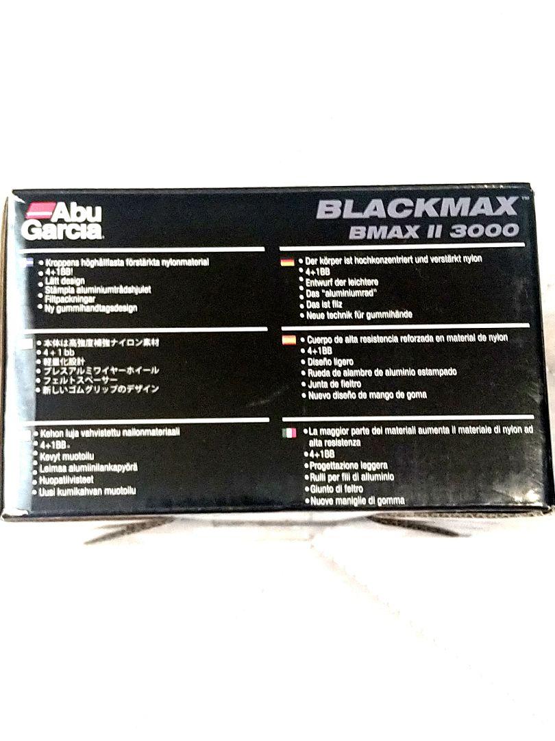 リール Abu Garcia BLACKMAX BMAX II 3000