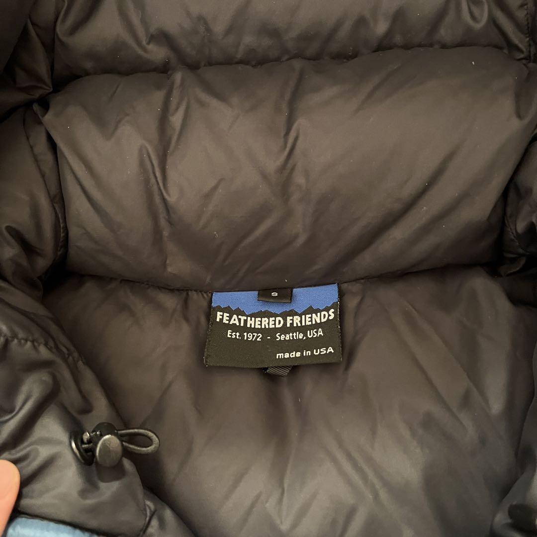 Fethered friend down jacket USA製