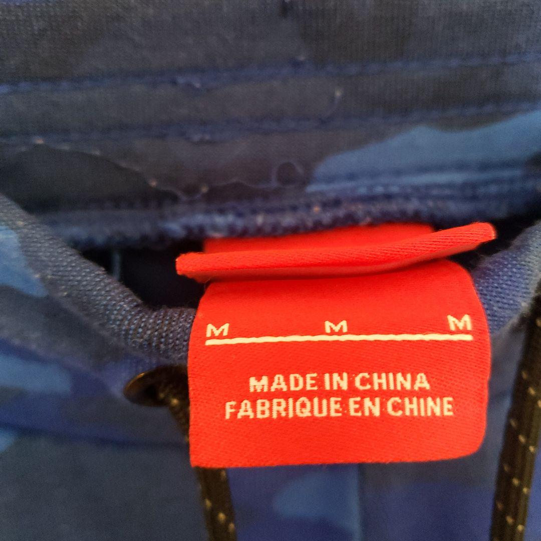 セットアップ 青迷彩