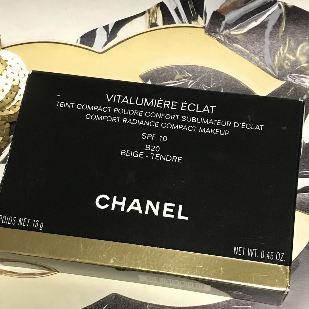 ✨新品☆CHANEL☆ヴィタルミエール エクラ コンパクト # B20