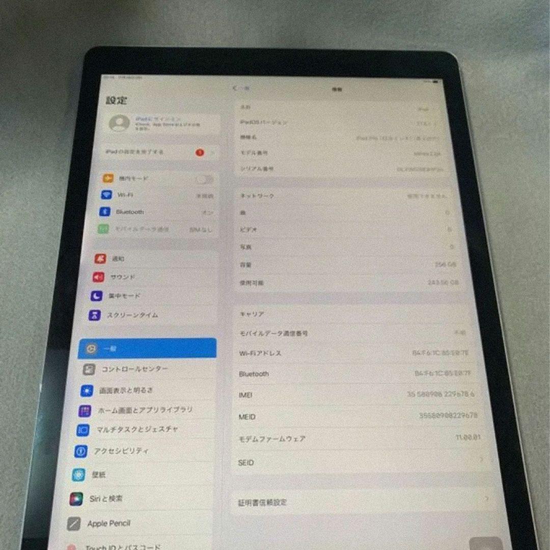 iPad Pro 12.9 インチ 第2世代 256GB Wi-Fi +Cell