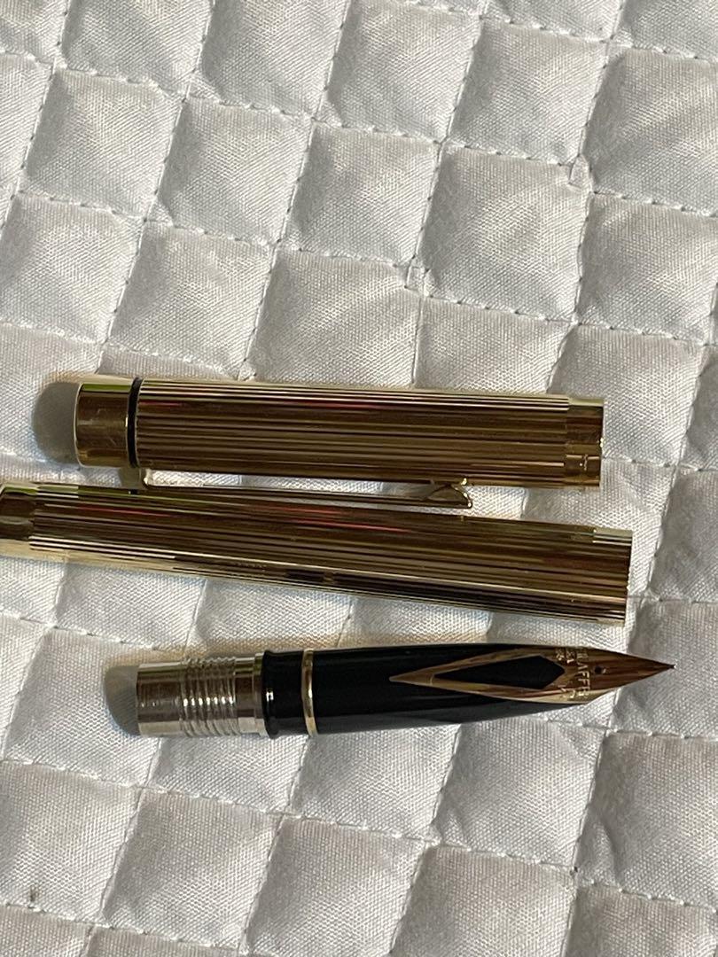 美品 Sheaffer 万年筆 ペン先14K GOLD PLATED ケース - メルカリ