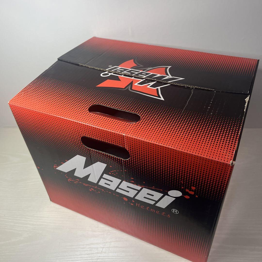 K 新品未使用品 MASEI オフロードヘルメット MX315ブラックイエロー