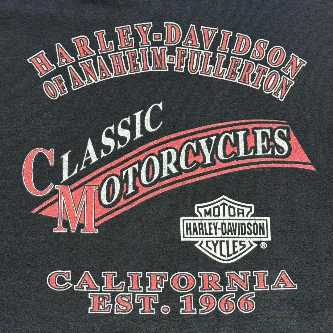 XL HARLEY DAVIDSON No.1 フレイム ジップ パーカーXL LL Harley-Davidson WWW_HOMU-JOURNEY_COM