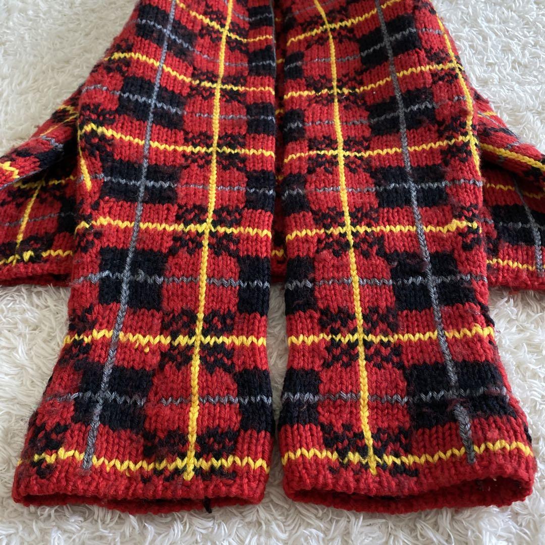 COMME des GARCONS SHIRT チェック柄　ニット　セーター